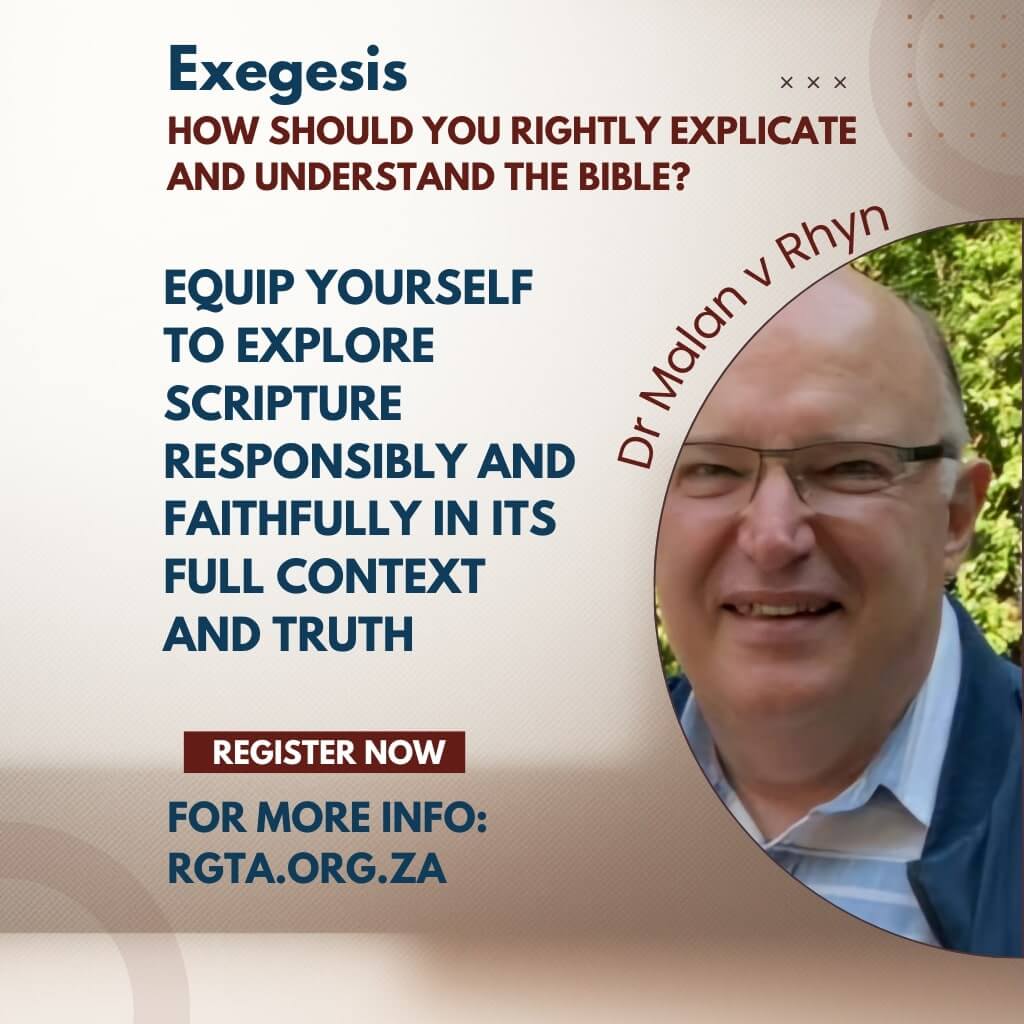 Exegesis [Next intake 2027]